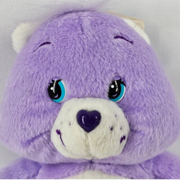 CARE BEARS HARMONY BEAR 6.5" PLUSH – 2004 PLAY ALONG – VOICE BOX NON-WORKING - Picture 9 of 12